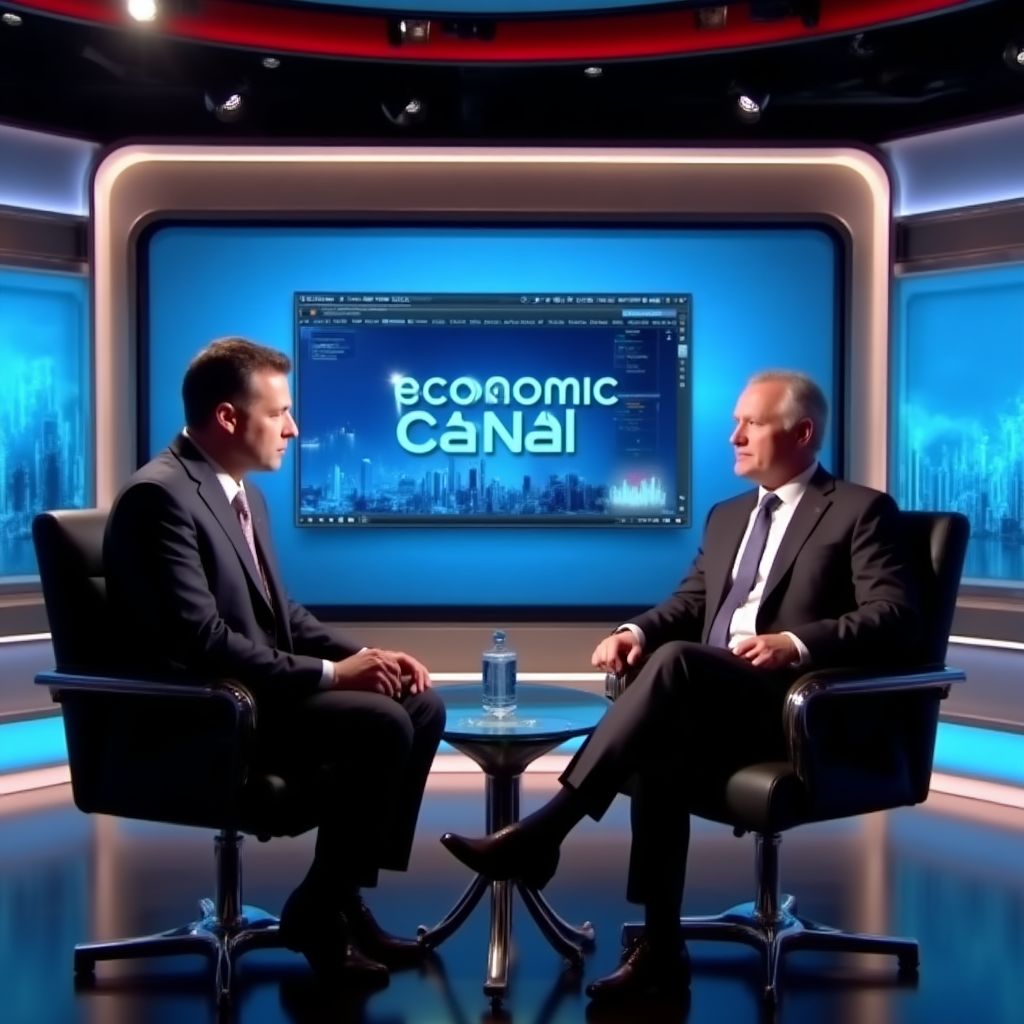 Entrevista en medio financiero local